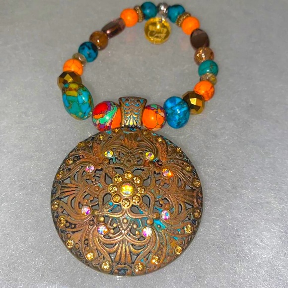 Vintage Handmade Boho Beaded Bracelets - Picture 3 of 6